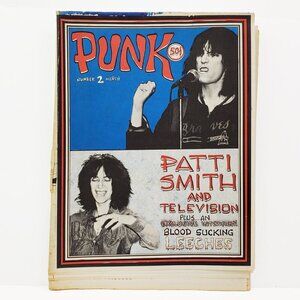 Punk Magazine #2 Vintage 1976 Patti Smith Television Talking Heads Holsmtrom NYC